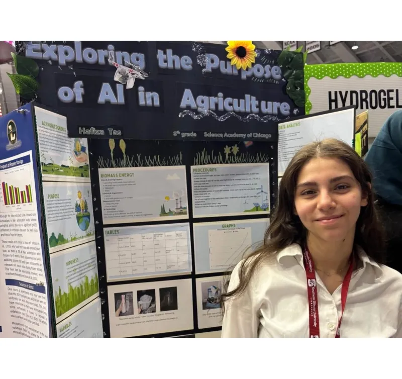 Science Academy of Chicago Students Participate in IJAS State Fair