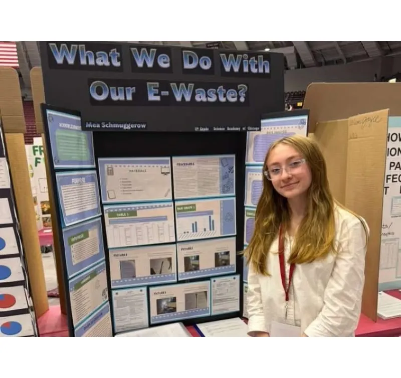 Science Academy of Chicago Students Participate in IJAS State Fair