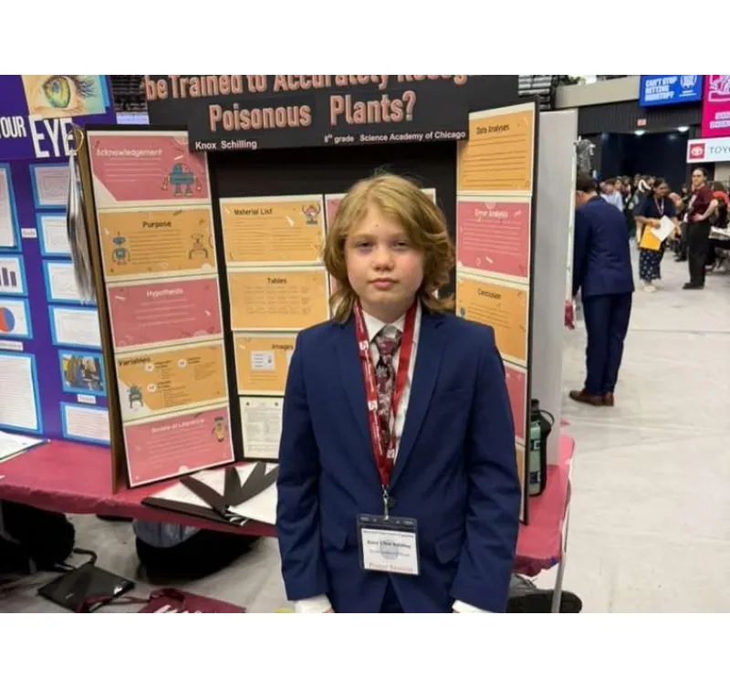 Science Academy of Chicago Students Participate in IJAS State Fair