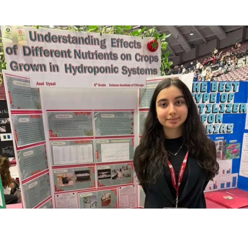 Science Academy of Chicago Students Participate in IJAS State Fair