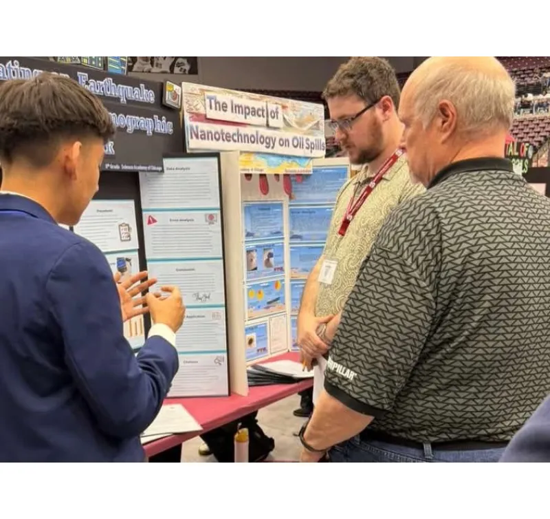 Science Academy of Chicago Students Participate in IJAS State Fair