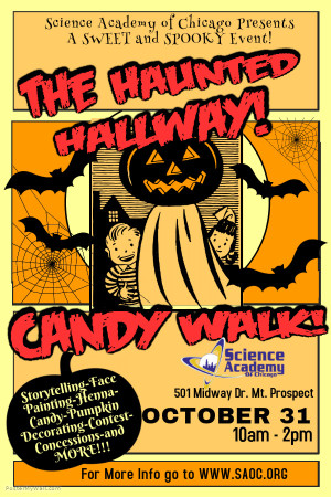 Haunted Hallway Poster for Sale by ClaireBearNyc